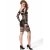 Passion - Bs 105 Bodystocking Noir Taille Unique
